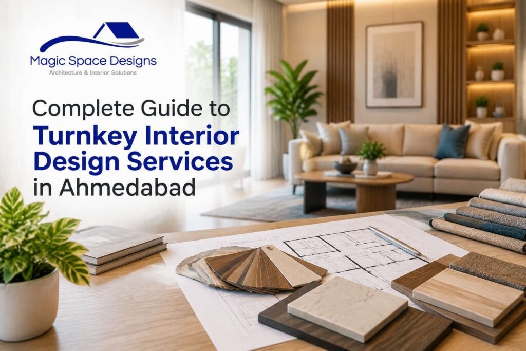 Turnkey Interior Design Services in Ahmedabad